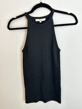 Tibi Knit Halter Tank Top